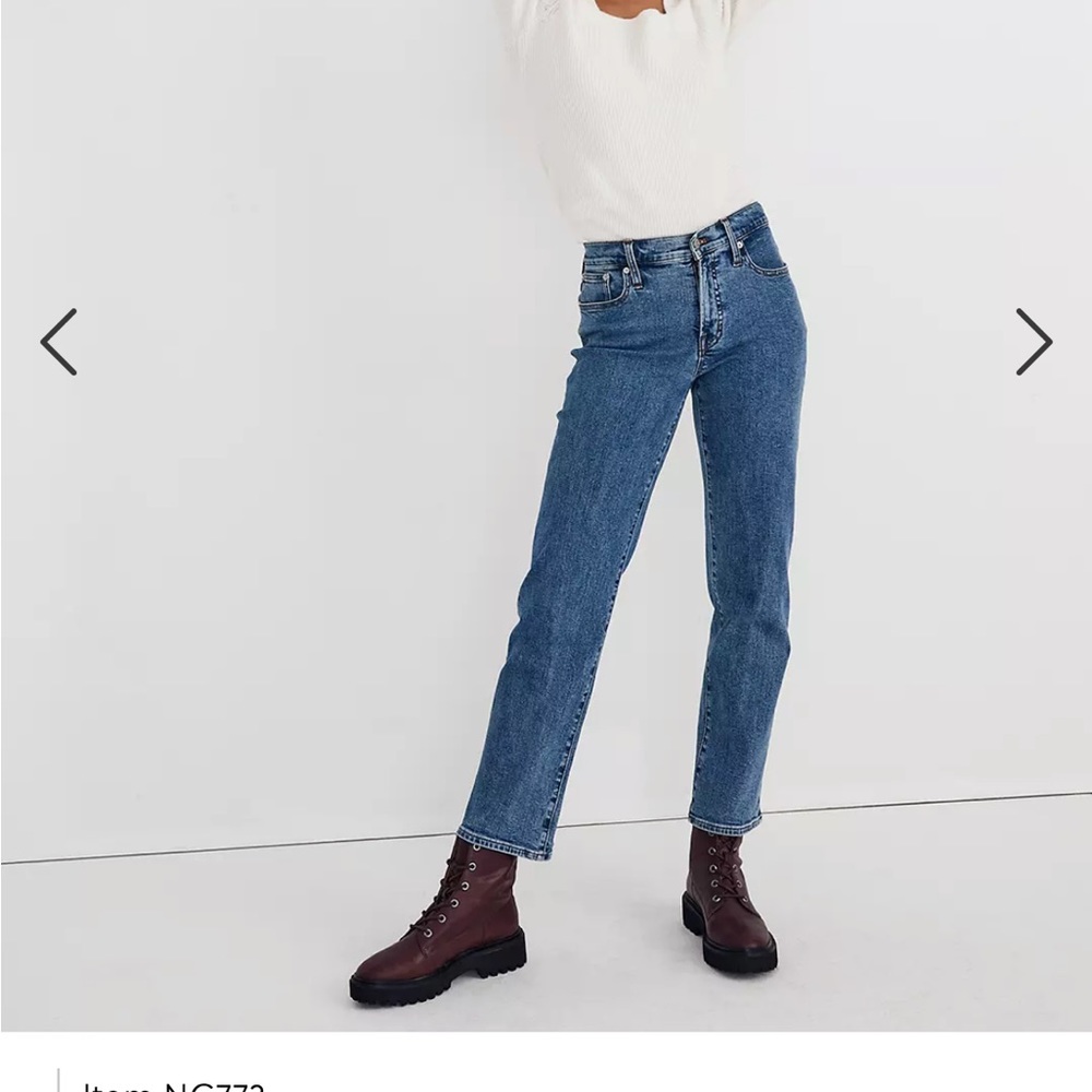 The Petite Mid-Rise Perfect Vintage Jean in Knowland Wash